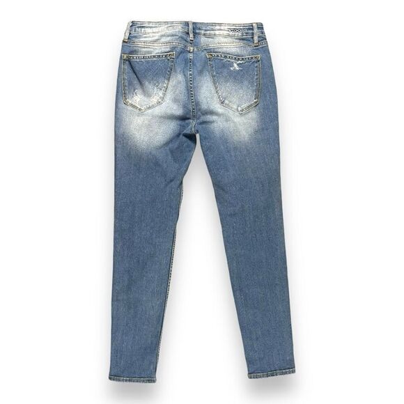 ❌❌NOT FOR SALE Vigoss Tomboy Thompson Distressed Denim Jeans Sz 29 - Picture 7 of 12